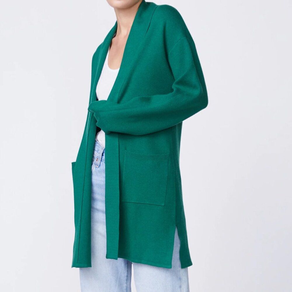 Monrow Soft Knit Sweater Cardigan